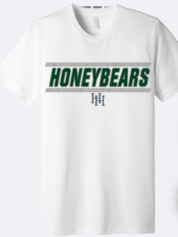 District Honeybear White tee