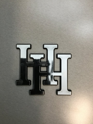 Car emblem-silver HH