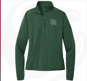 Sport-tek Green Quarter Zip